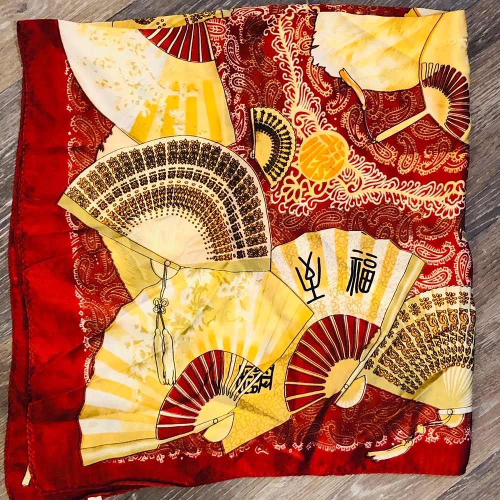 Silk scarf from Japan